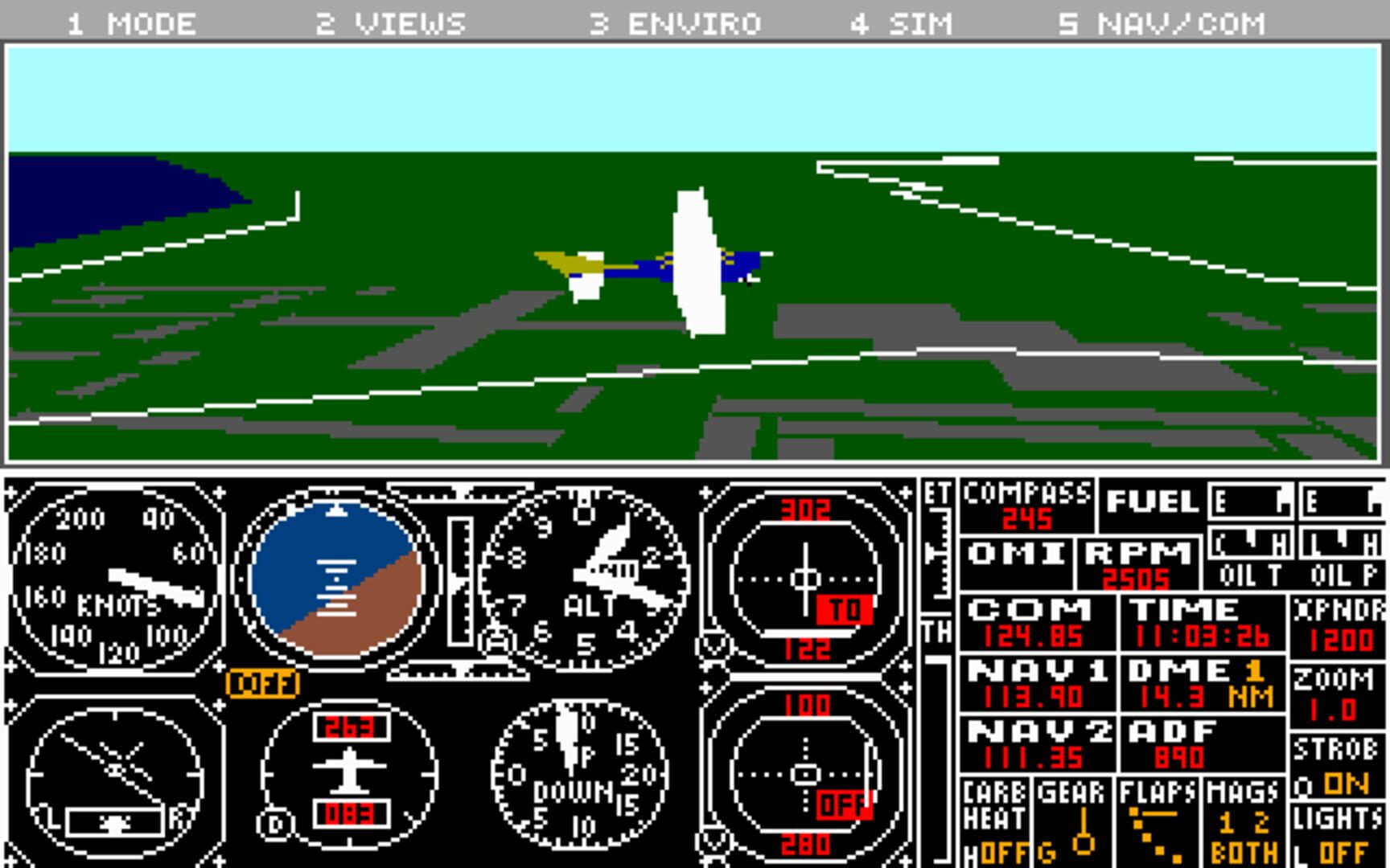 Microsoft Flight Simulator 3.0 screenshot 3