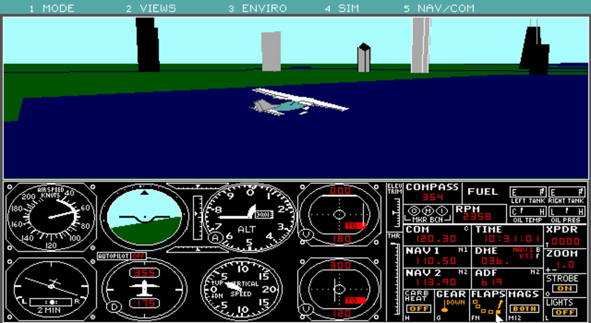 Microsoft Flight Simulator 4.0 screenshot 1