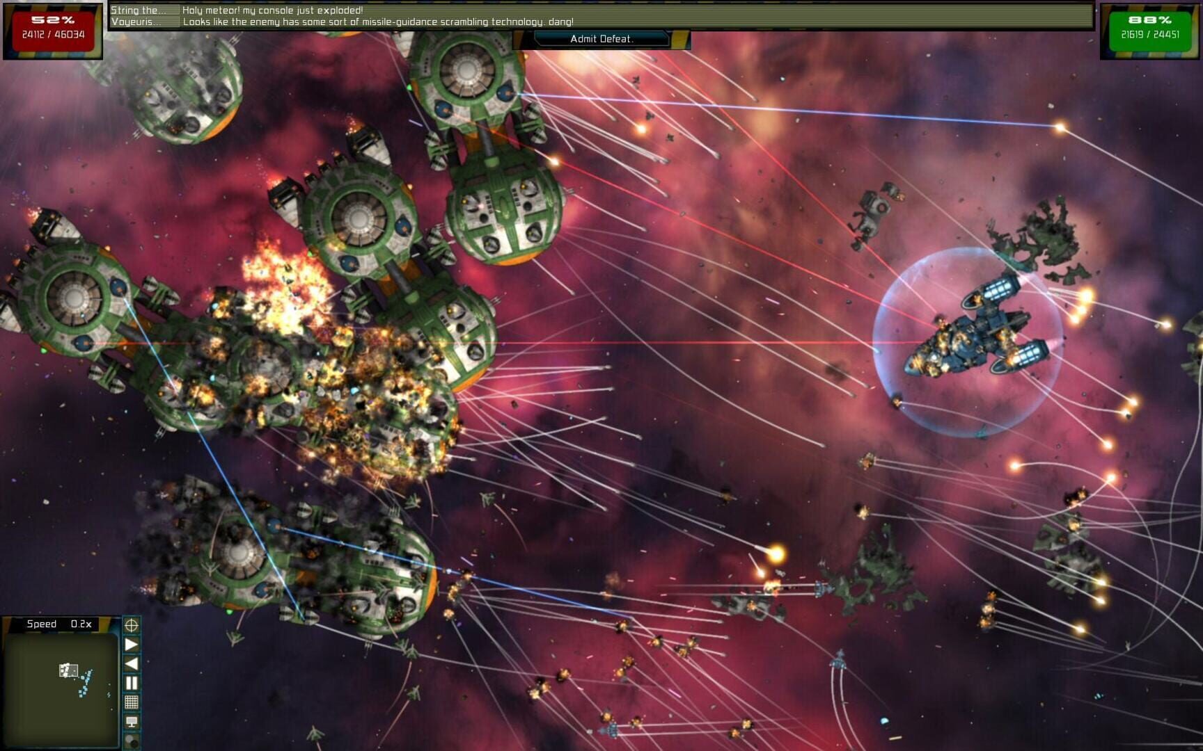 Gratuitous Space Battles: The Tribe screenshot 1