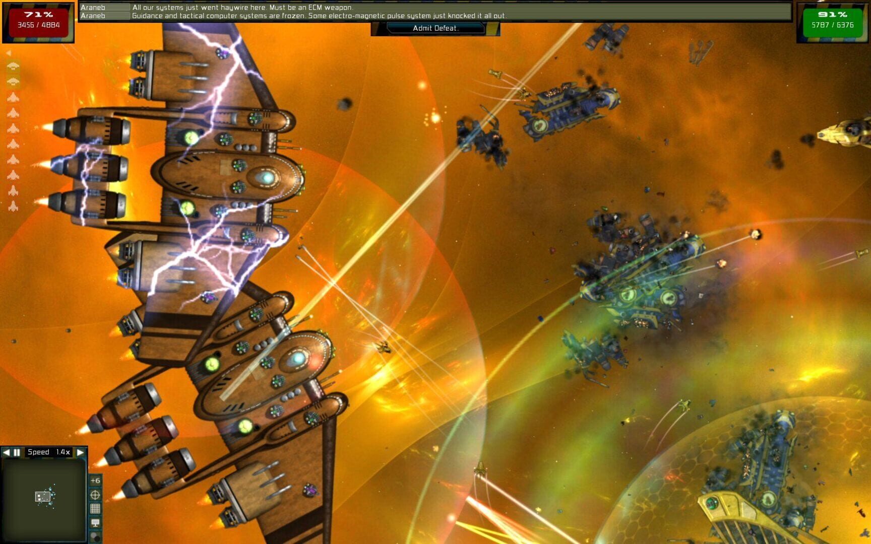 Gratuitous Space Battles: The Nomads screenshot 2