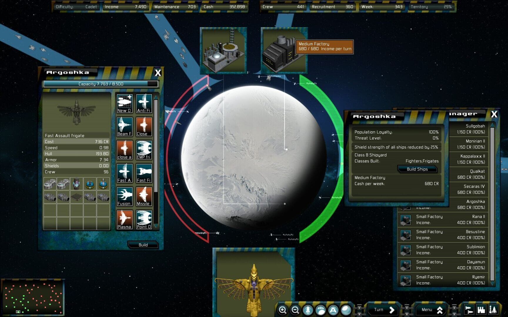 Gratuitous Space Battles: Galactic Conquest screenshot 8