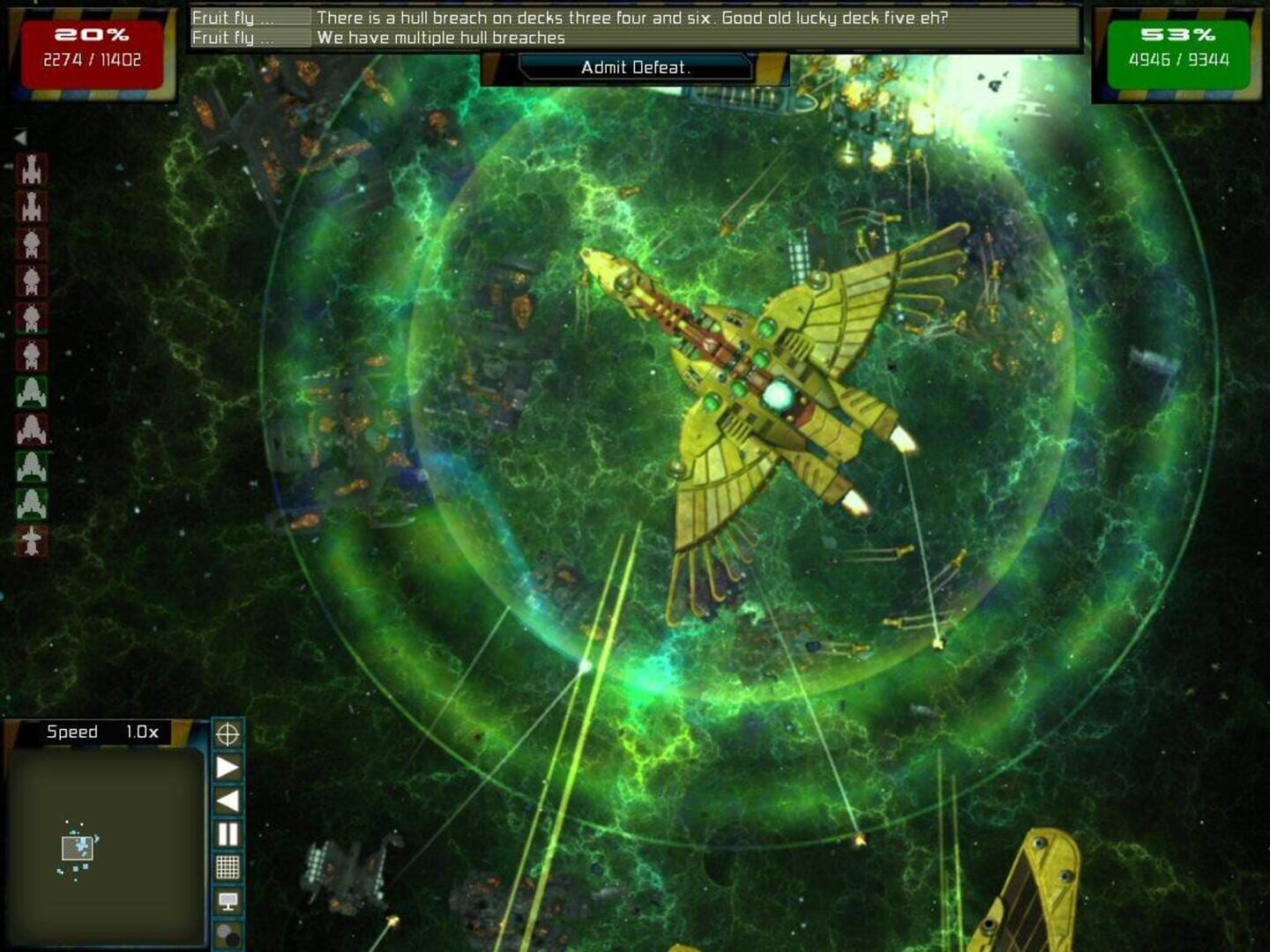 Gratuitous Space Battles: The Swarm screenshot 9