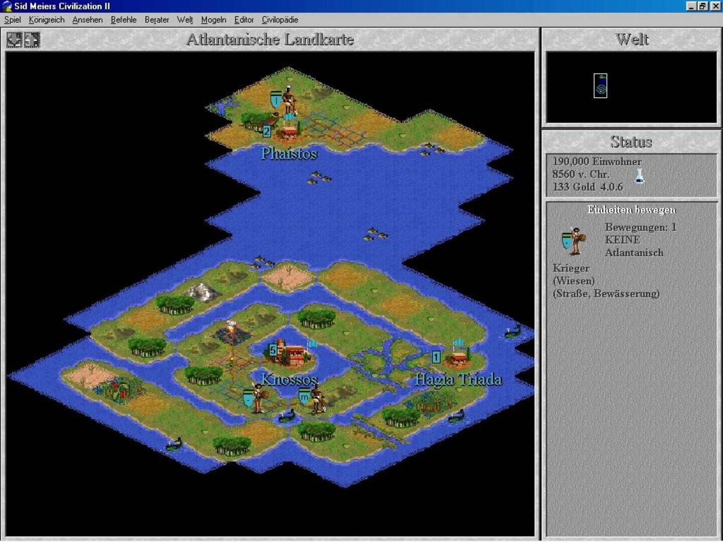 Sid Meier's Civilization II: Fantastic Worlds screenshot 3