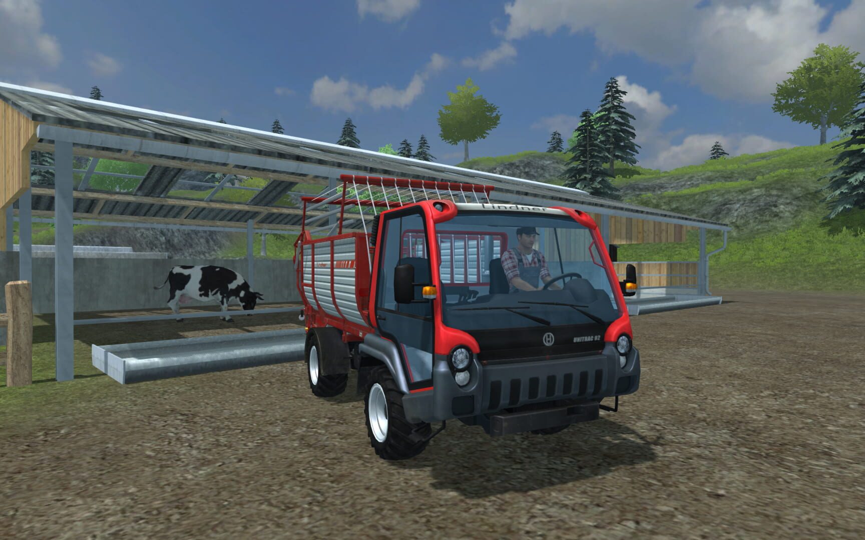 Farming Simulator 2013: Lindner Unitrac screenshot 1