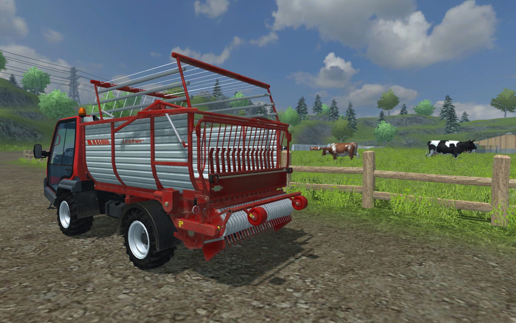 Farming Simulator 2013: Lindner Unitrac screenshot 2