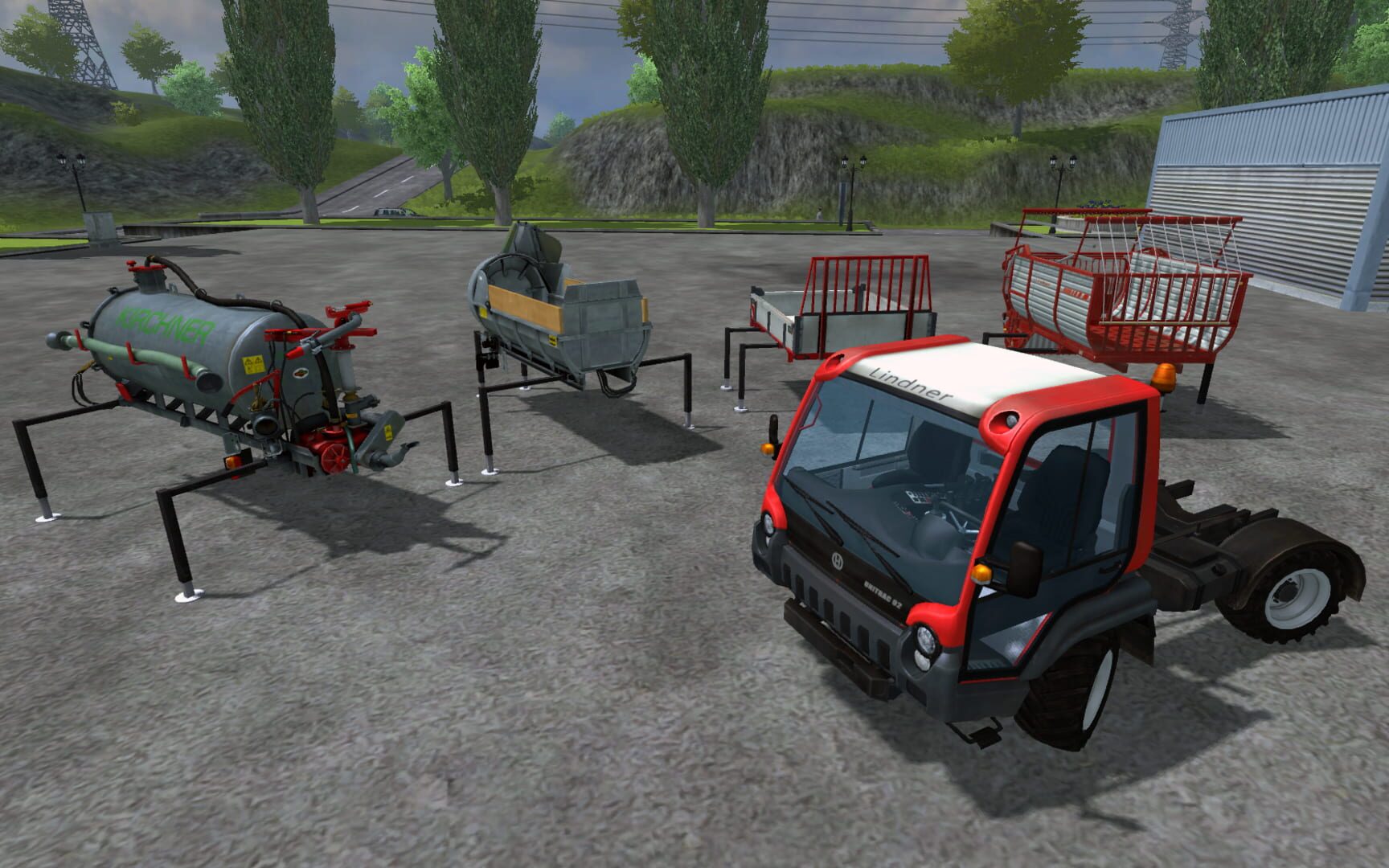 Farming Simulator 2013: Lindner Unitrac screenshot 3