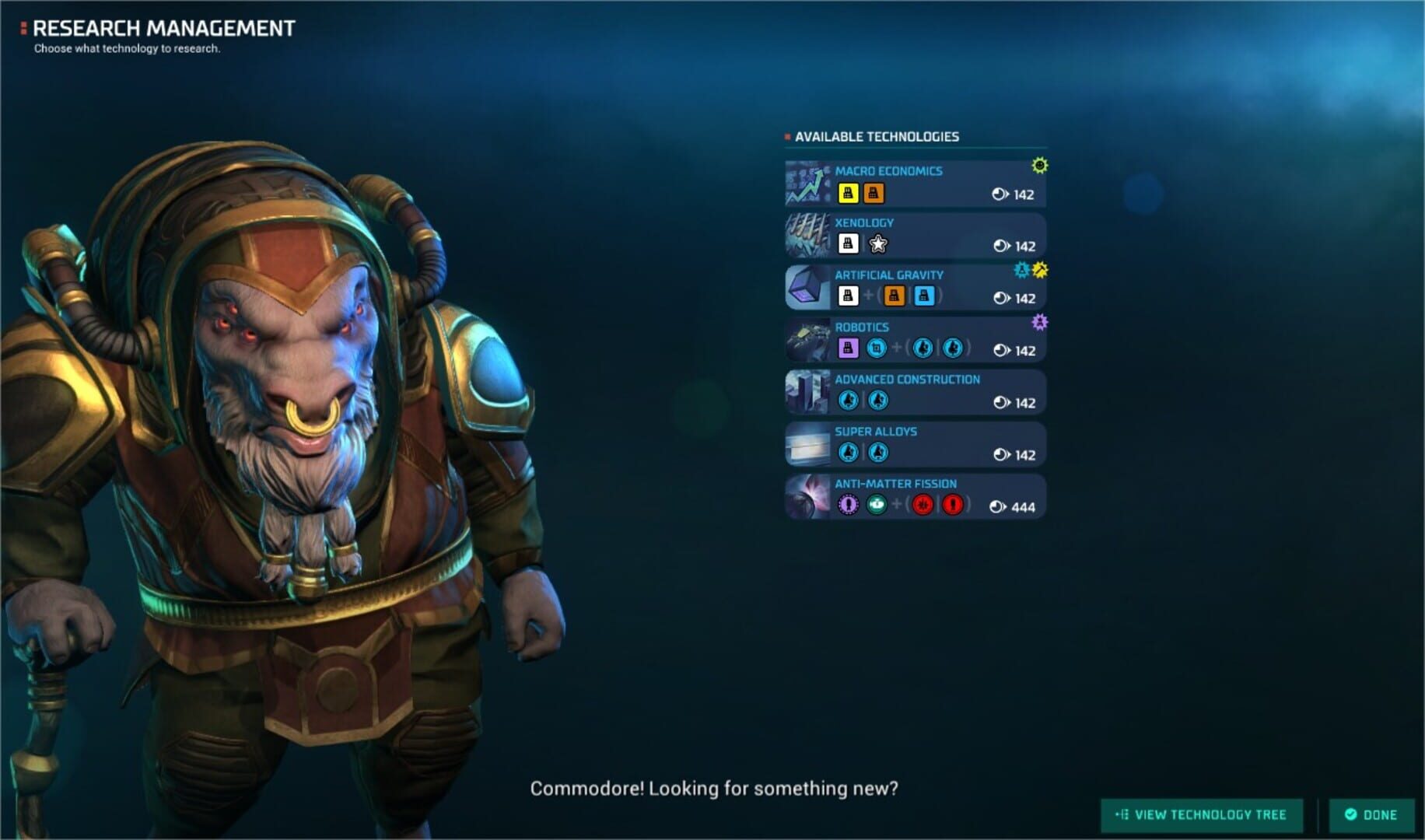 Master of Orion: Gnolam League screenshot 1