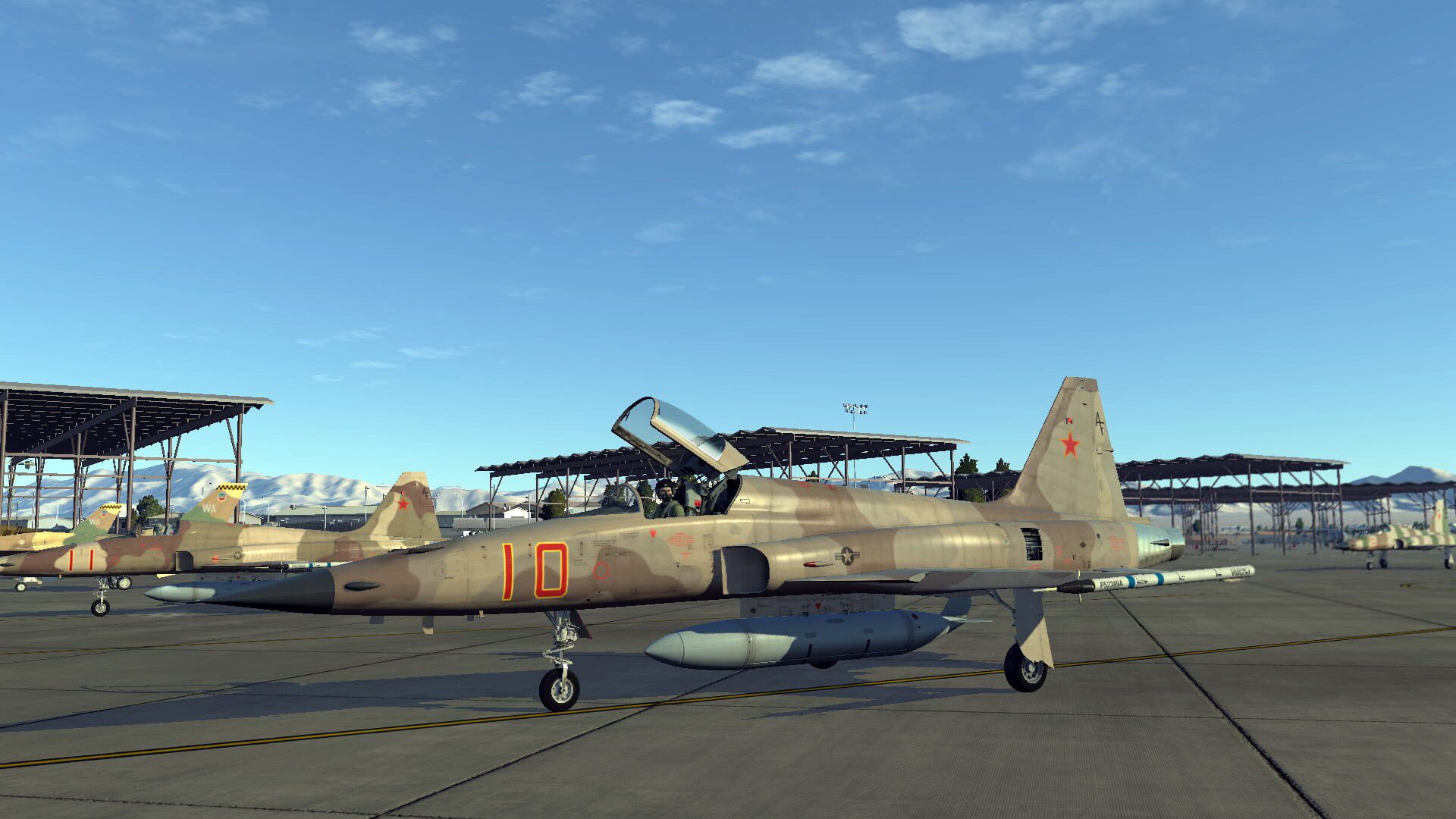 DCS World: F-5E - Aggressors Basic Fighter Maneuvers Campaign screenshot 3