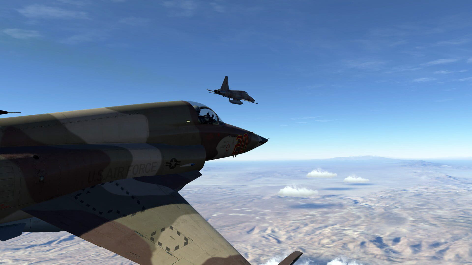 DCS World: F-5E - Aggressors Basic Fighter Maneuvers Campaign screenshot 7
