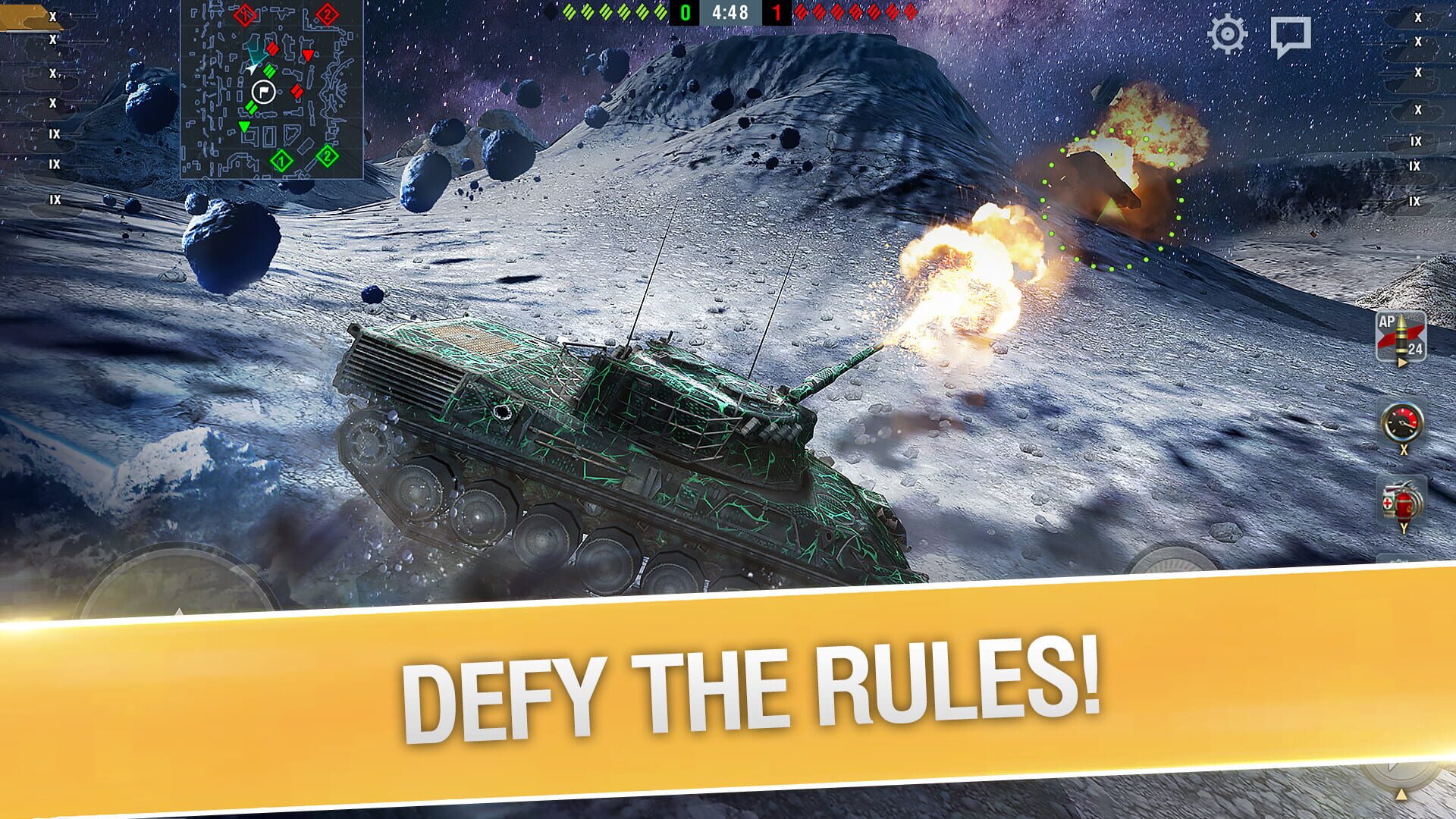 World of Tanks: Blitz - Space Pack screenshot 1