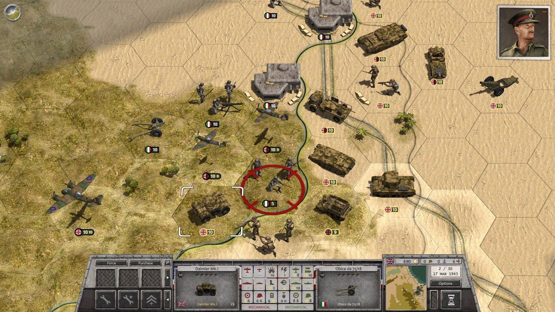 Order of Battle: World War II - Allies Resurgent screenshot 2