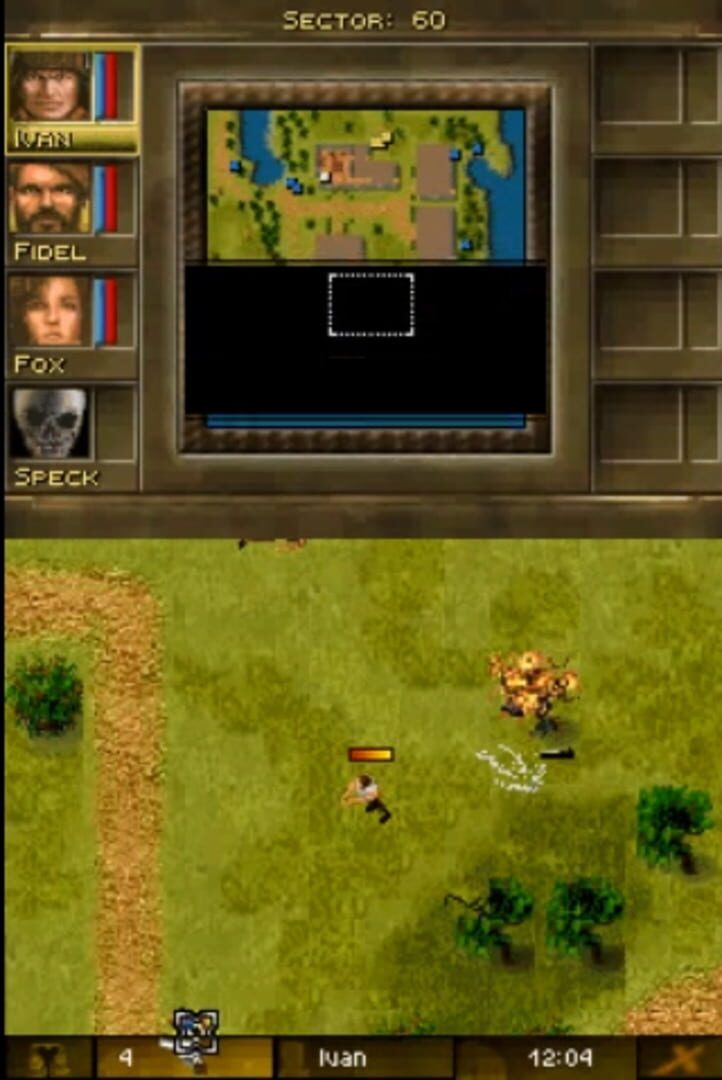 Jagged Alliance DS screenshot 1