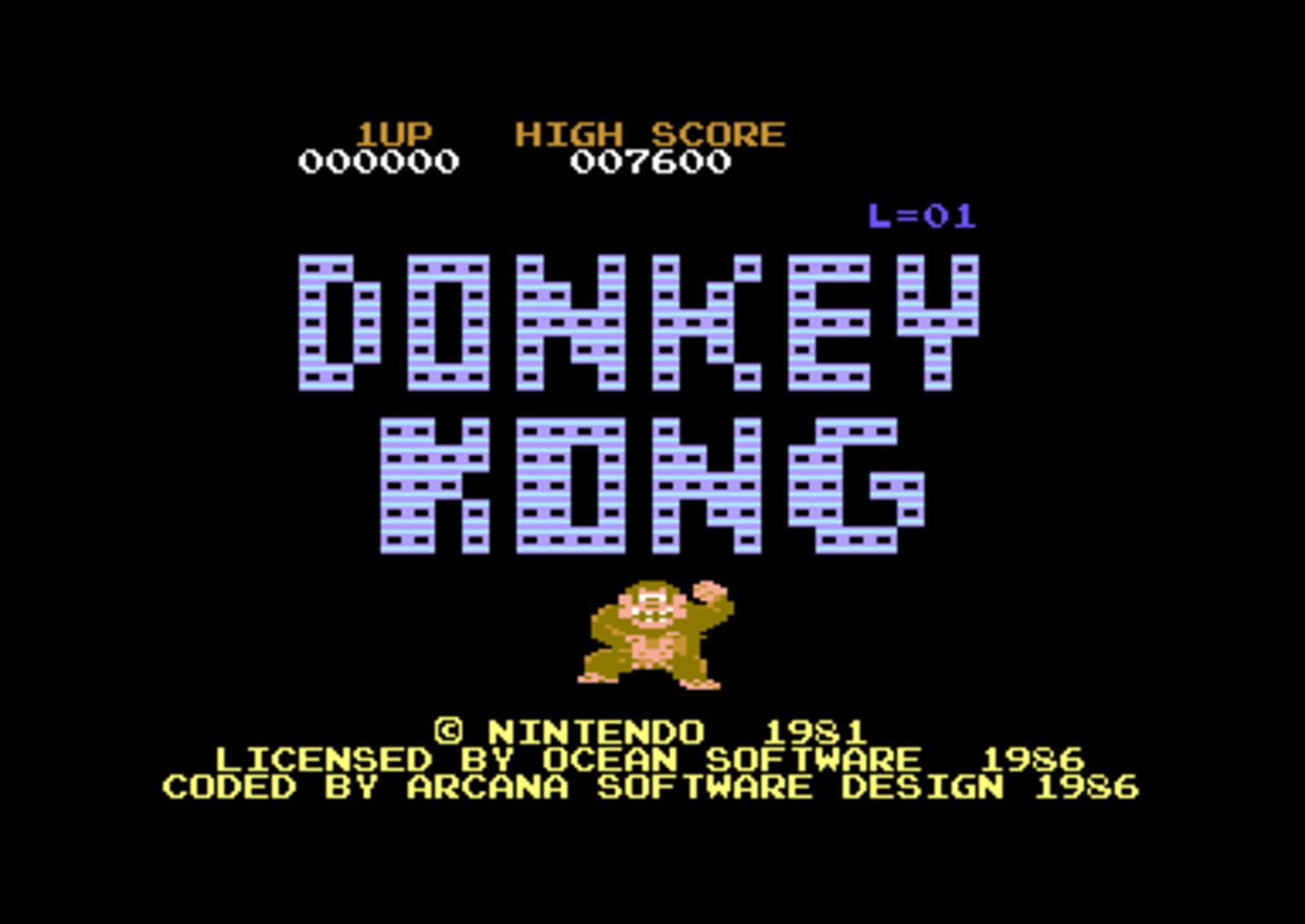 Donkey Kong screenshot 1