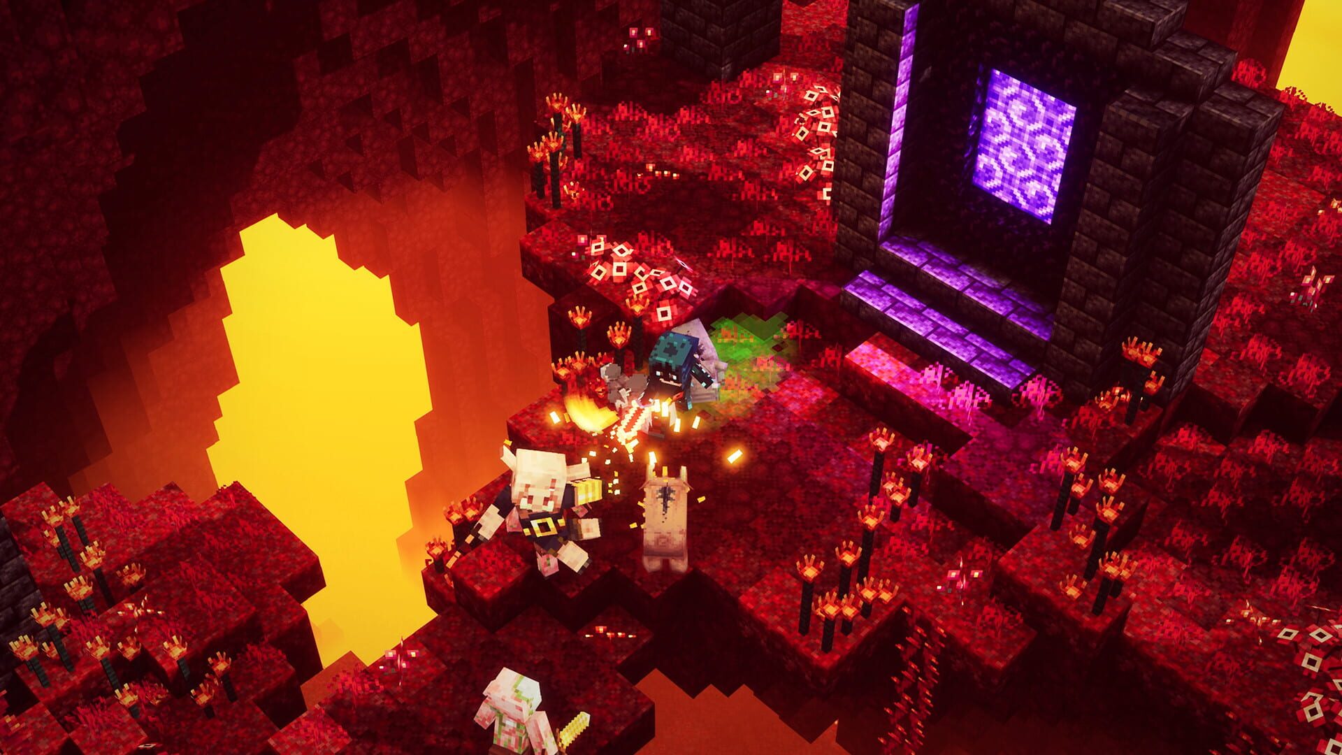 Minecraft Dungeons: Flames of the Nether screenshot 1