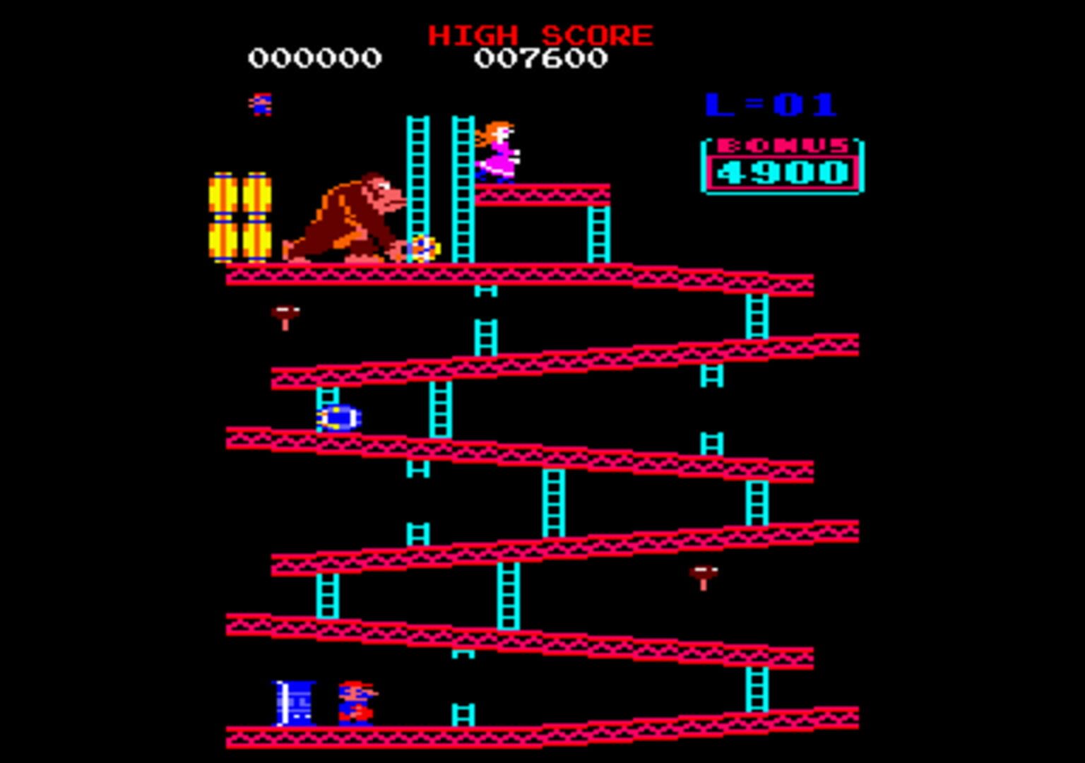Donkey Kong screenshot 1