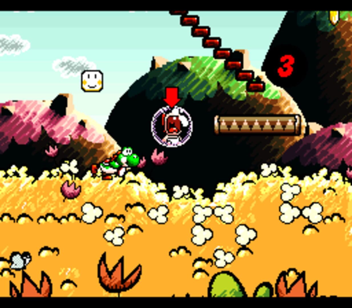 Yoshi's Island: Pacifier Edition screenshot 2