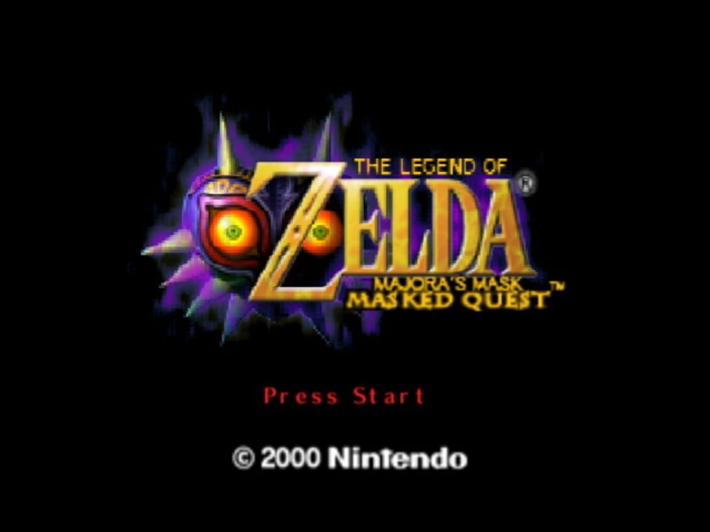The Legend of Zelda: Majora's Mask - Masked Quest screenshot 1
