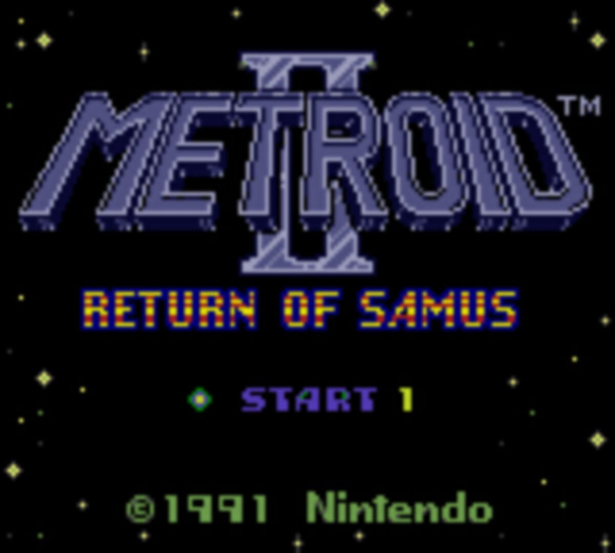 Metroid II DX screenshot 1