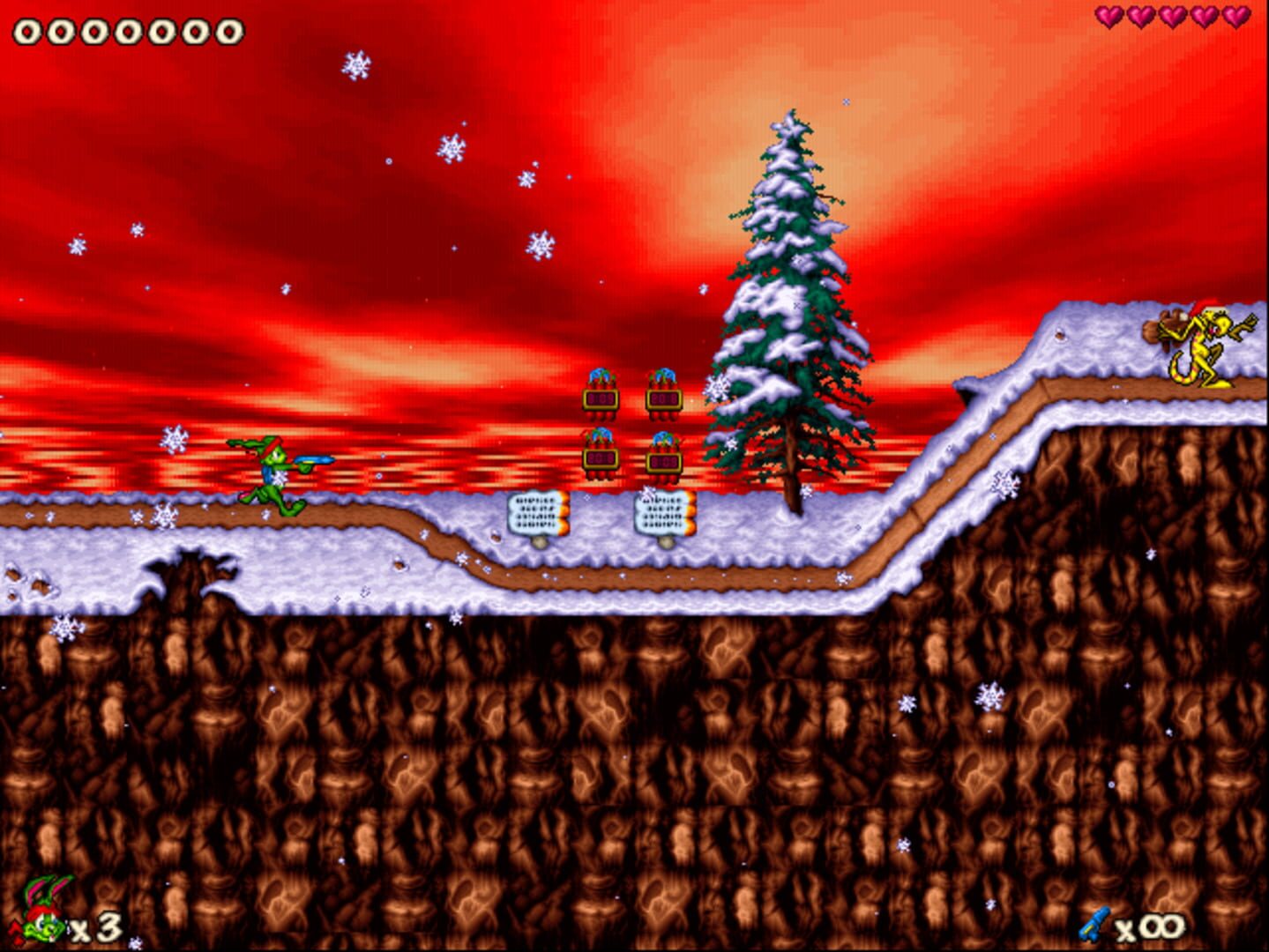 Jazz Jackrabbit 2: Holiday Hare 98 screenshot 3