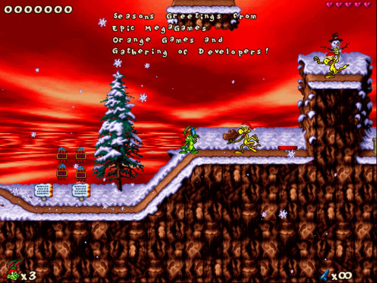 Jazz Jackrabbit 2: Holiday Hare 98 screenshot 4