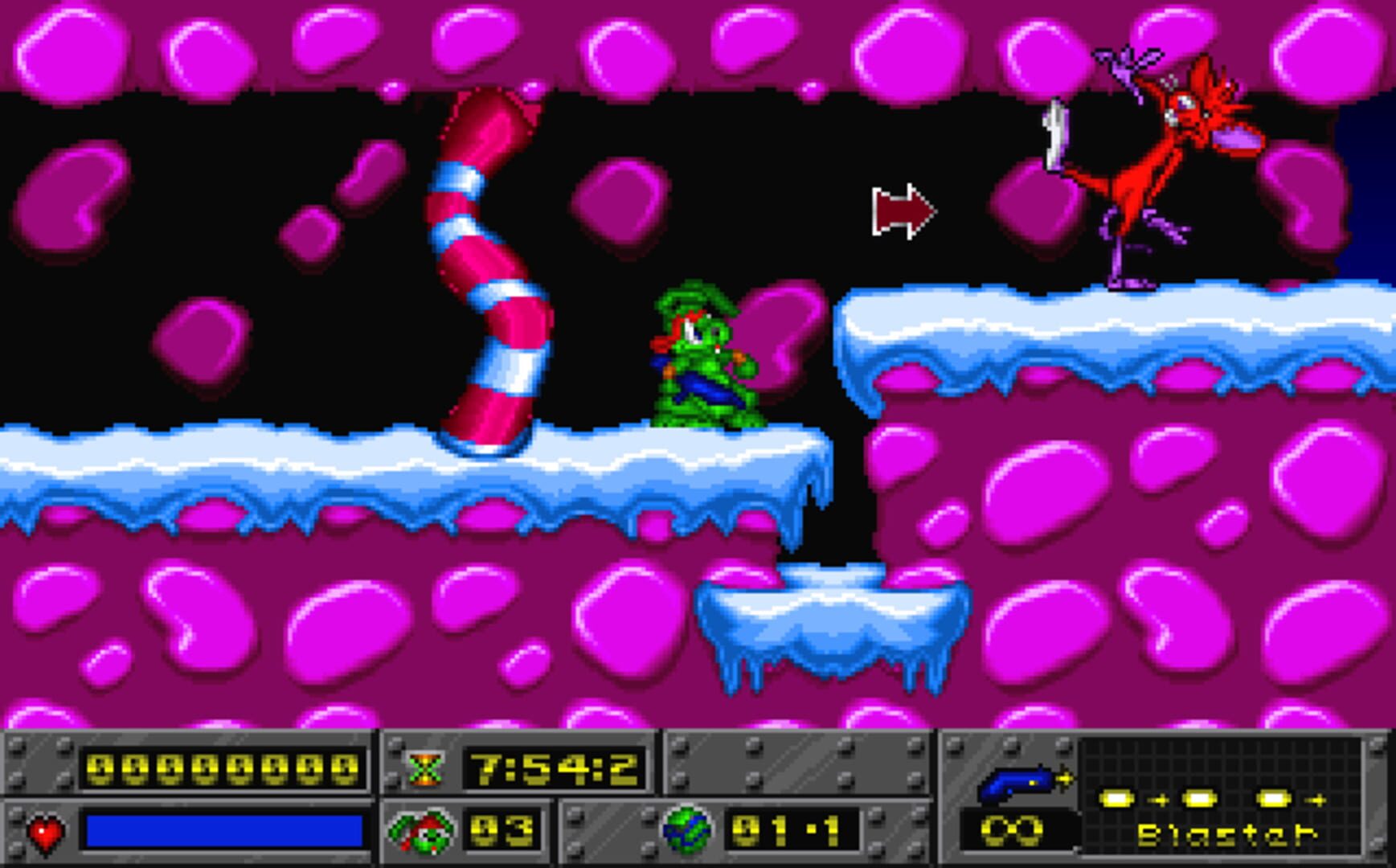 Jazz Jackrabbit: Holiday Hare 1994 screenshot 3