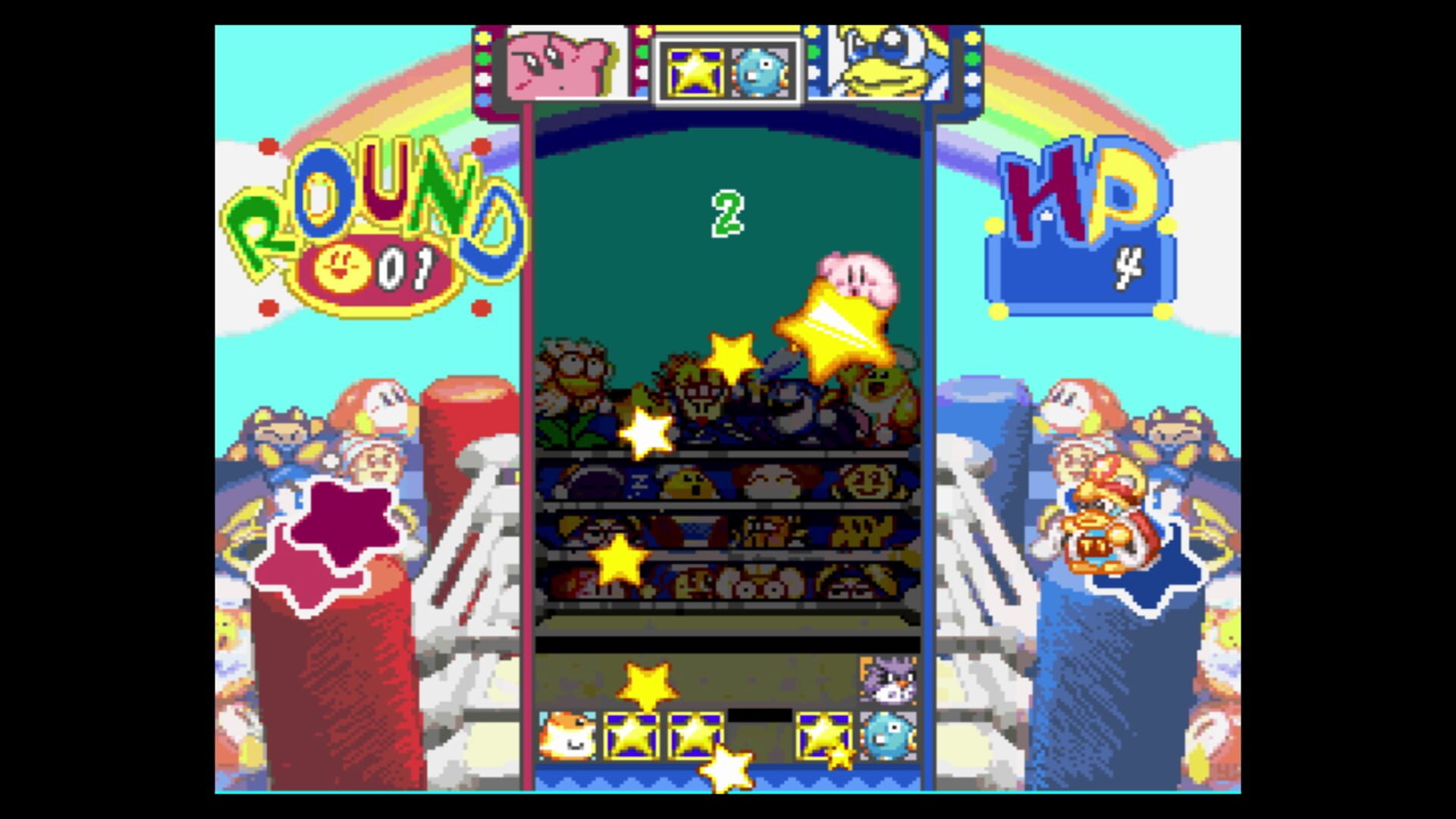 Kirby's Star Stacker screenshot 3