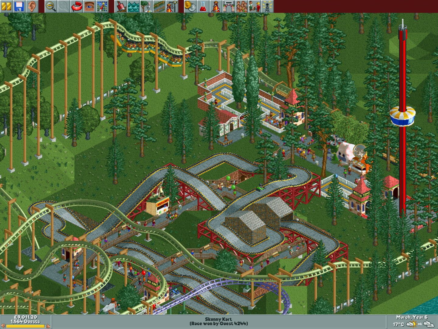 RollerCoaster Tycoon screenshot 11