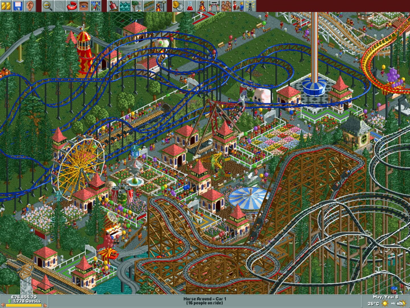 RollerCoaster Tycoon screenshot 12