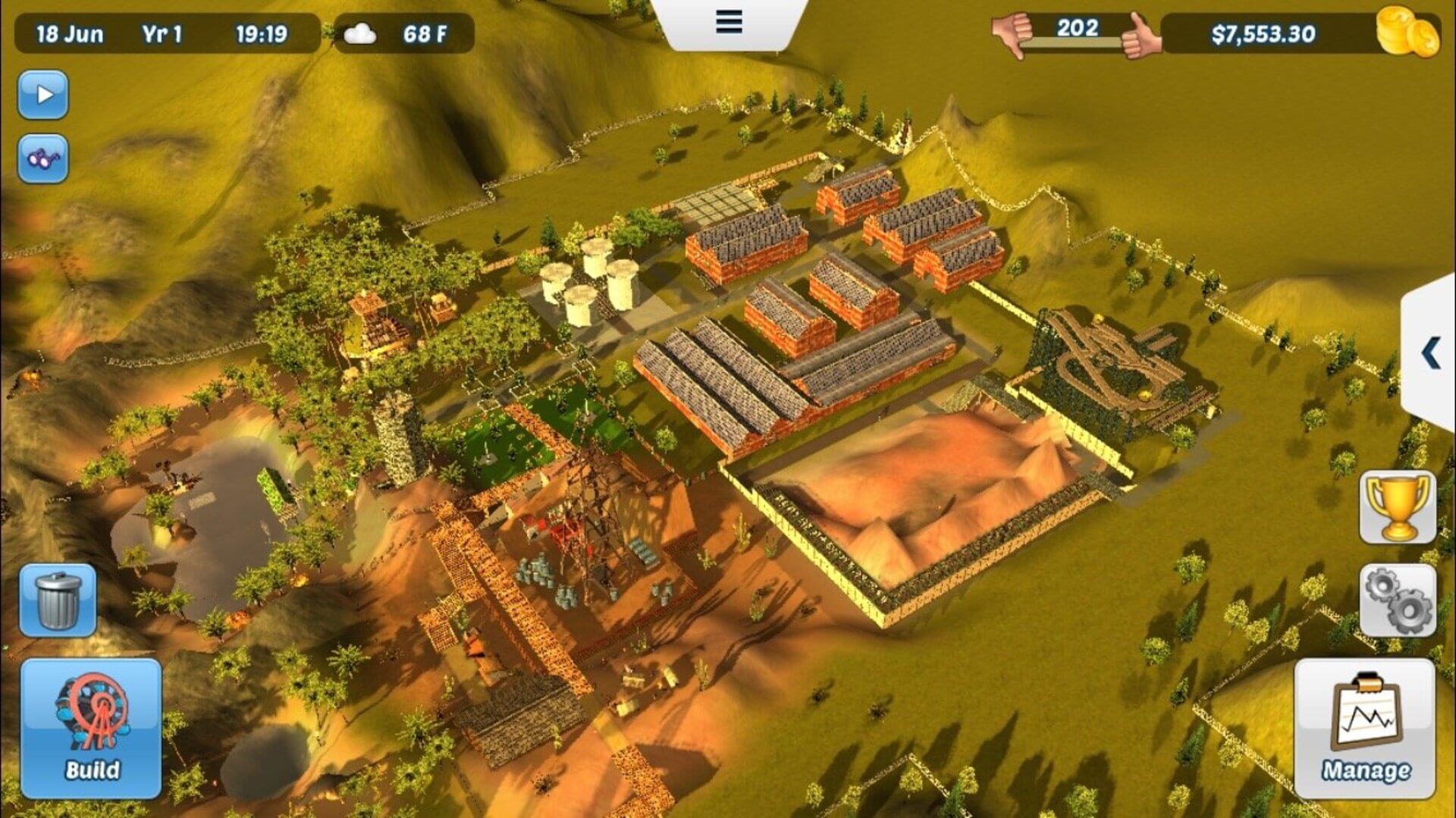 Rollercoaster Tycoon 3 screenshot 4