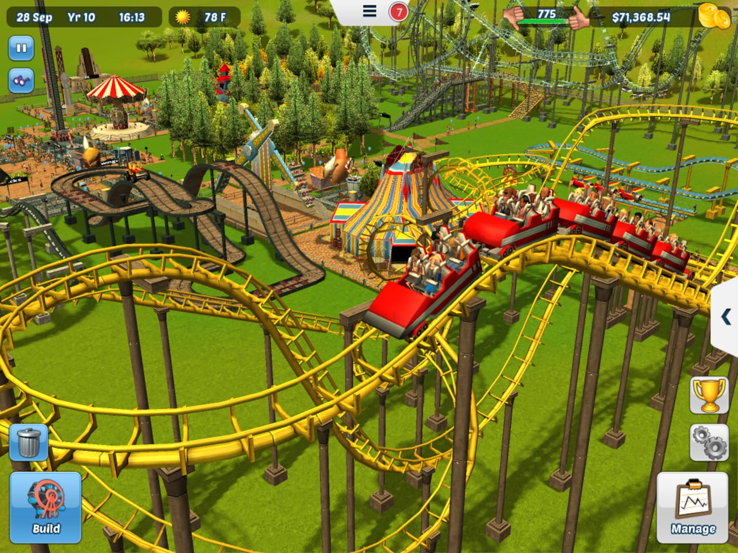 Rollercoaster Tycoon 3 screenshot 5