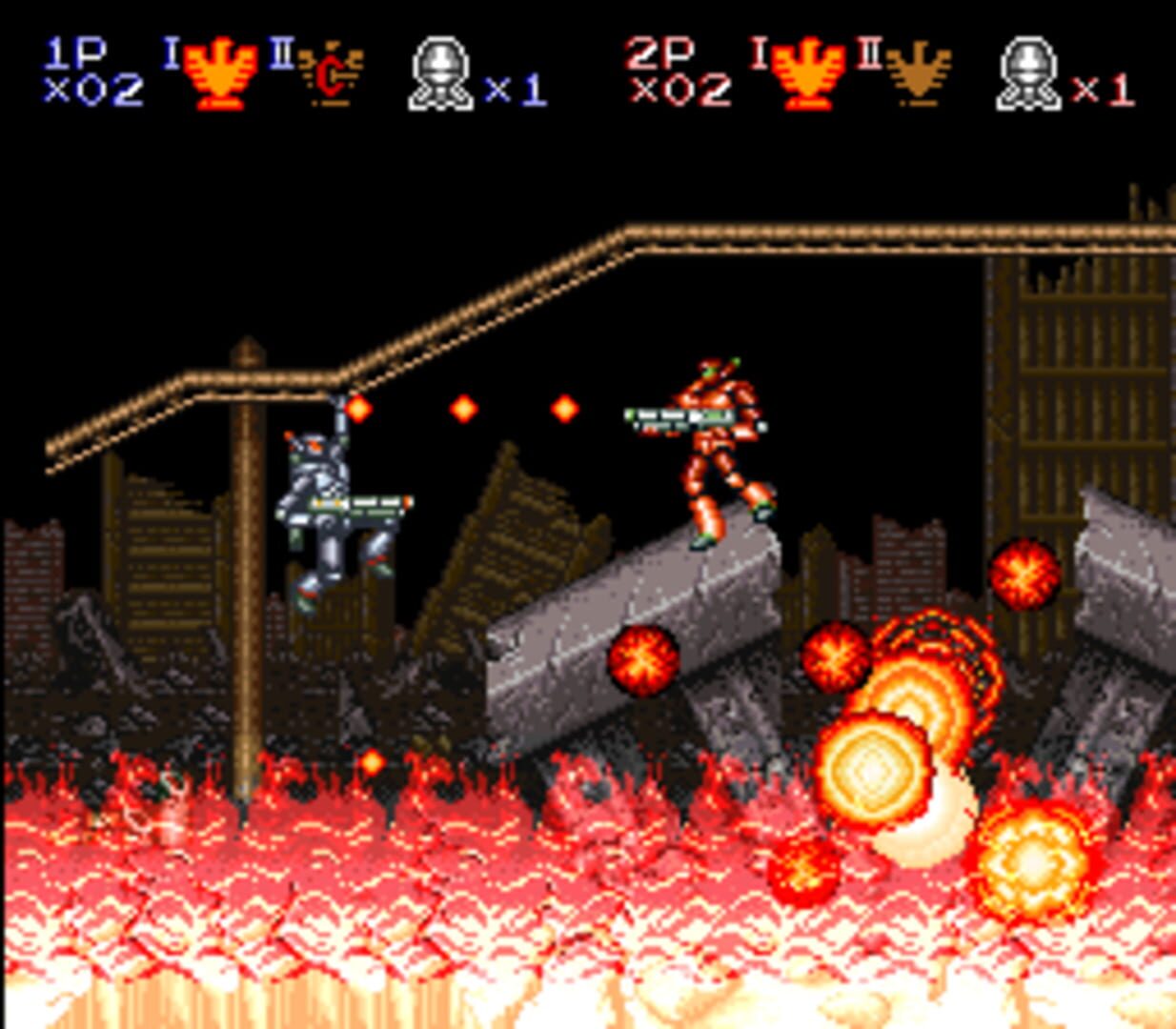 Super Probotector: Alien Rebels screenshot 2