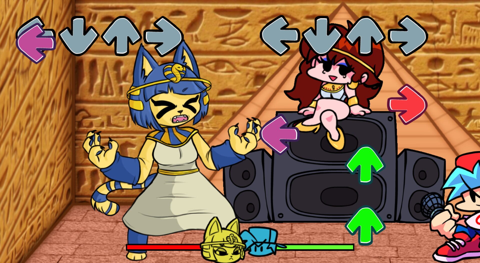 Friday Night Funkin': Vs Ankha screenshot 1