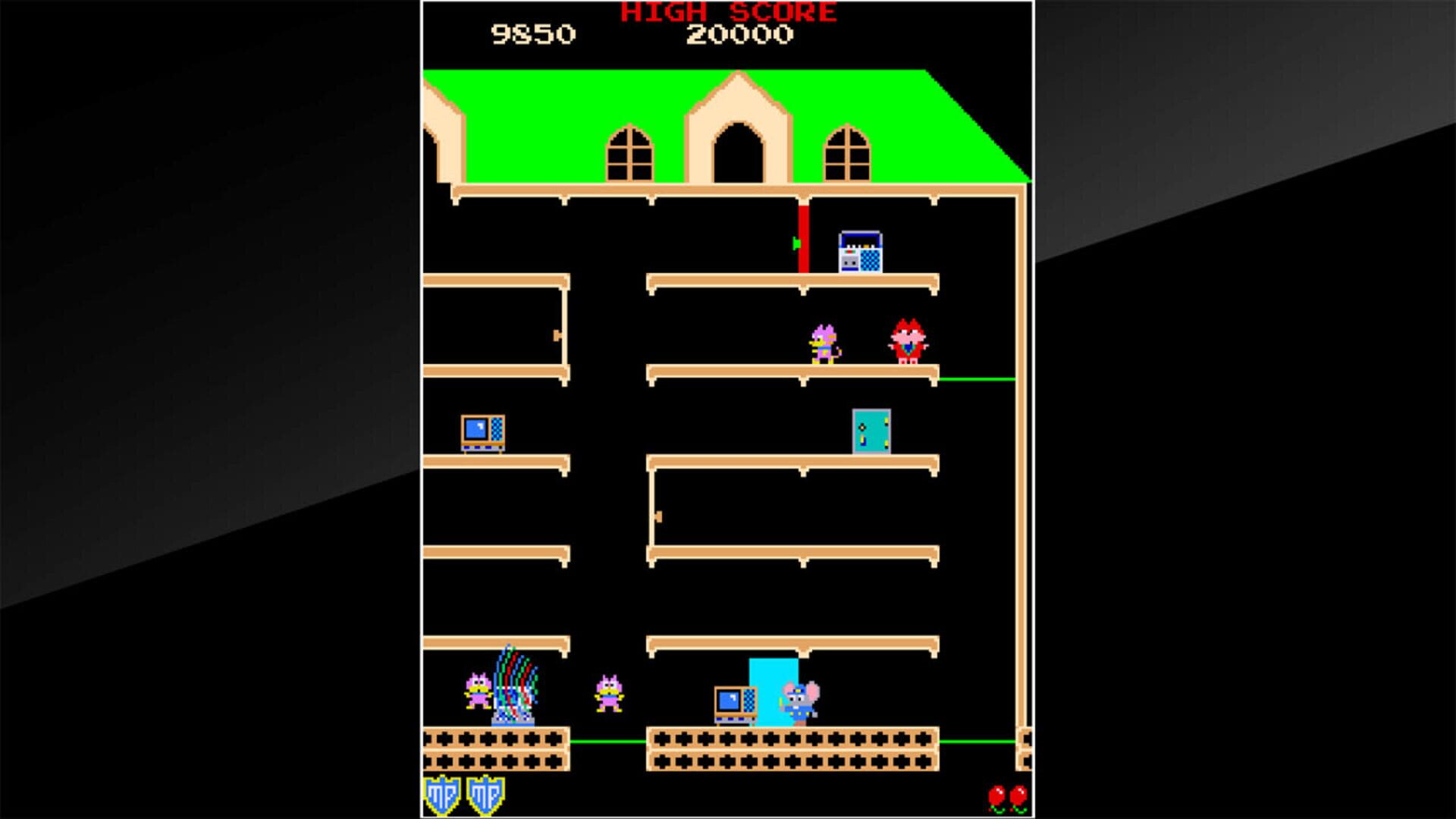 Arcade Archives: Mappy screenshot 2