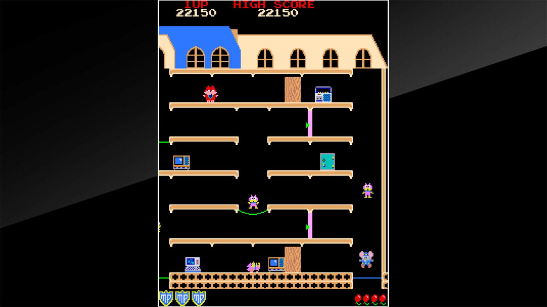 Arcade Archives: Mappy screenshot 4