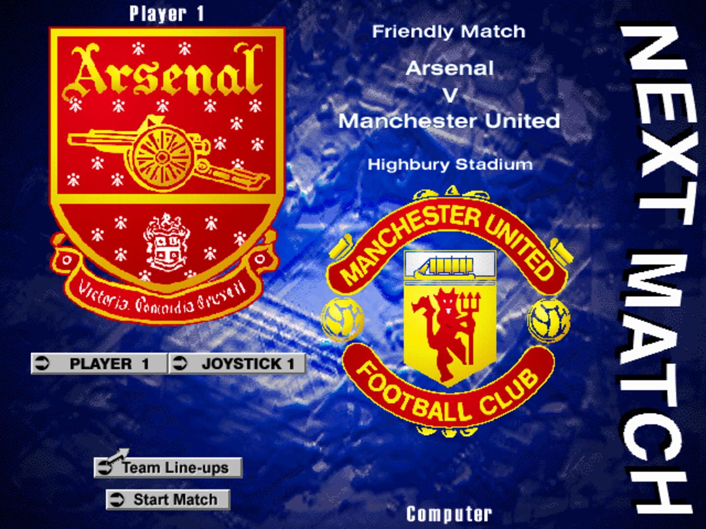 Actua Soccer: Club Edition screenshot 3