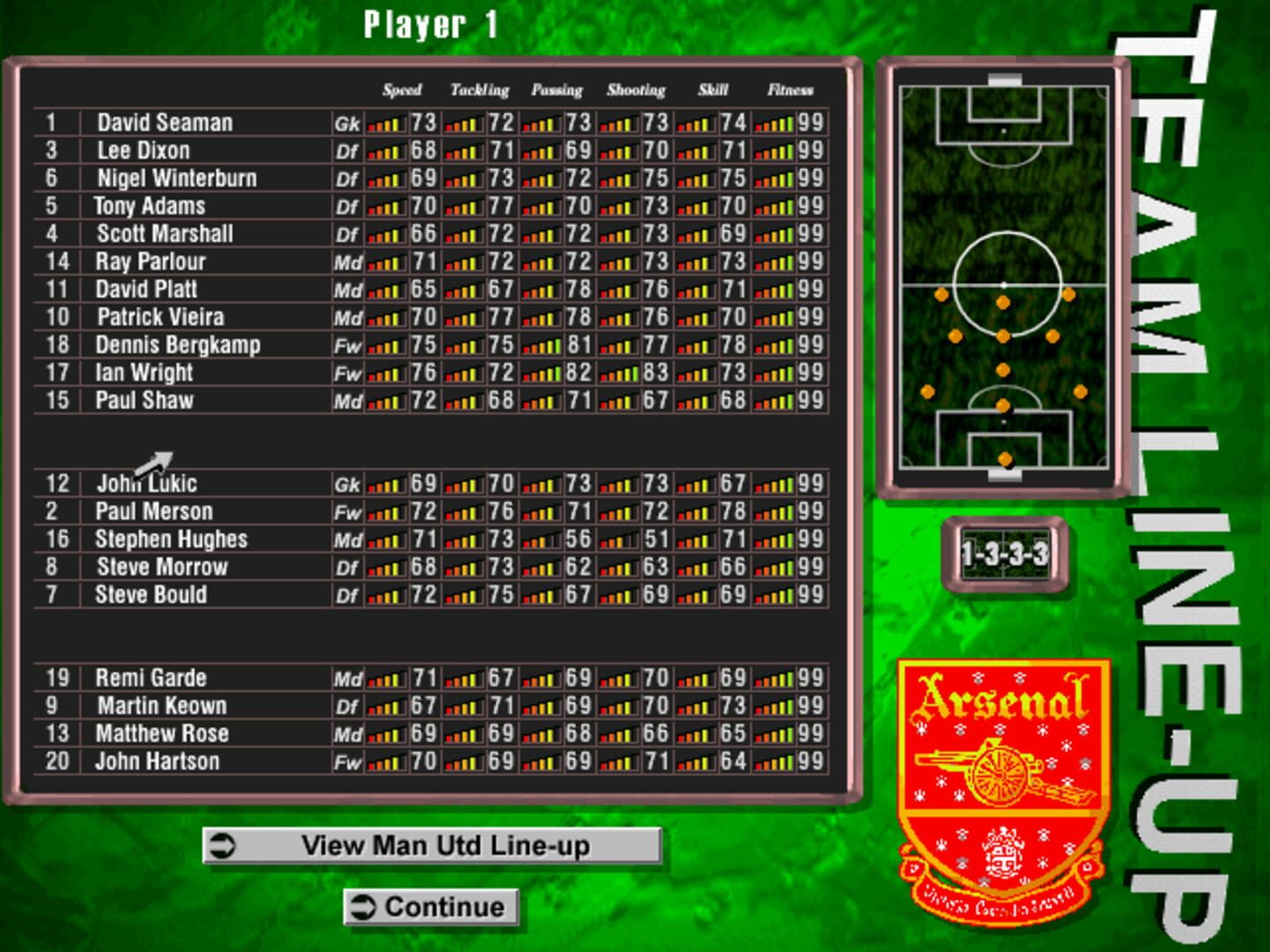 Actua Soccer: Club Edition screenshot 4