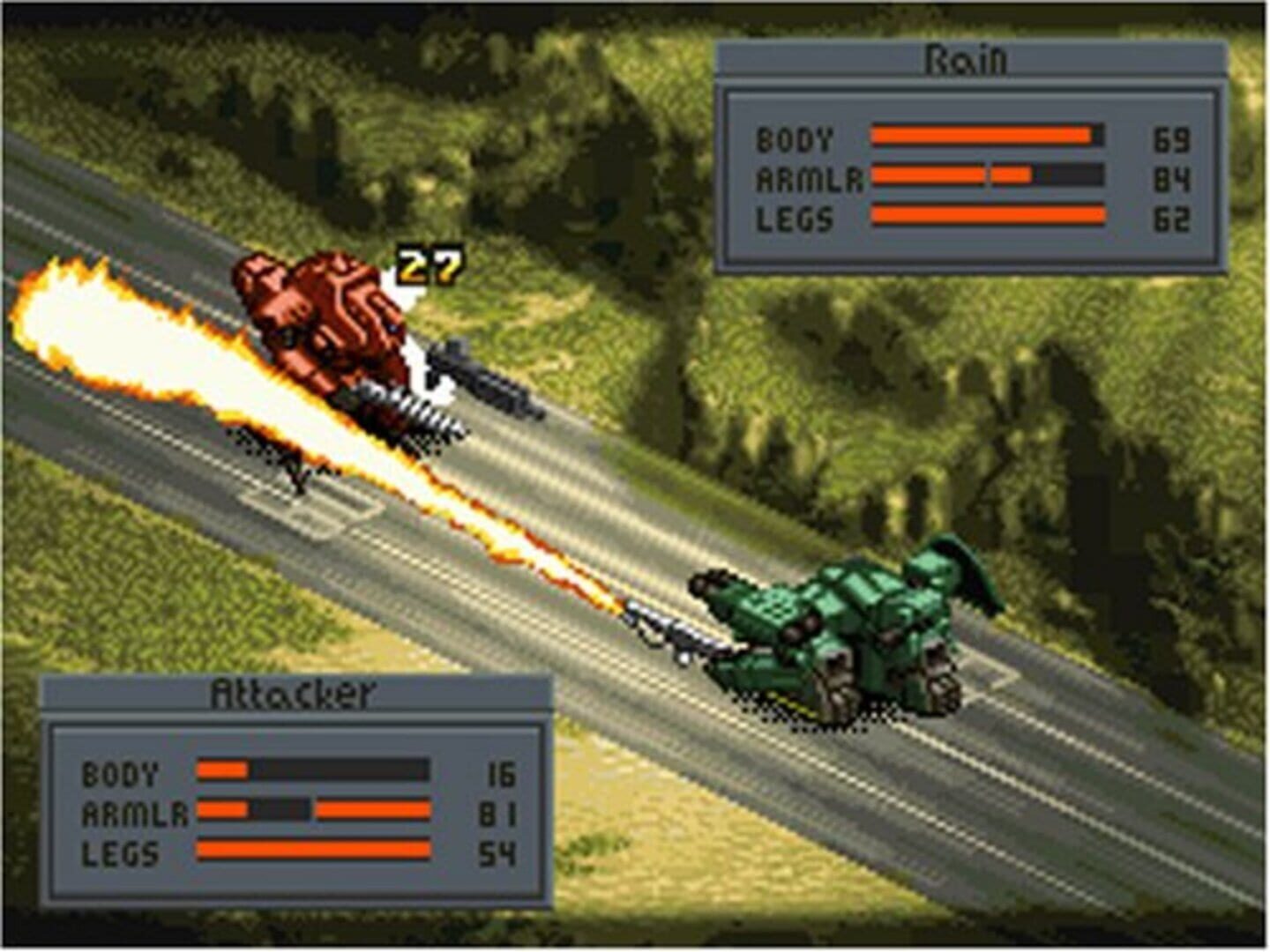 Front Mission 2089: Border of Madness screenshot 1