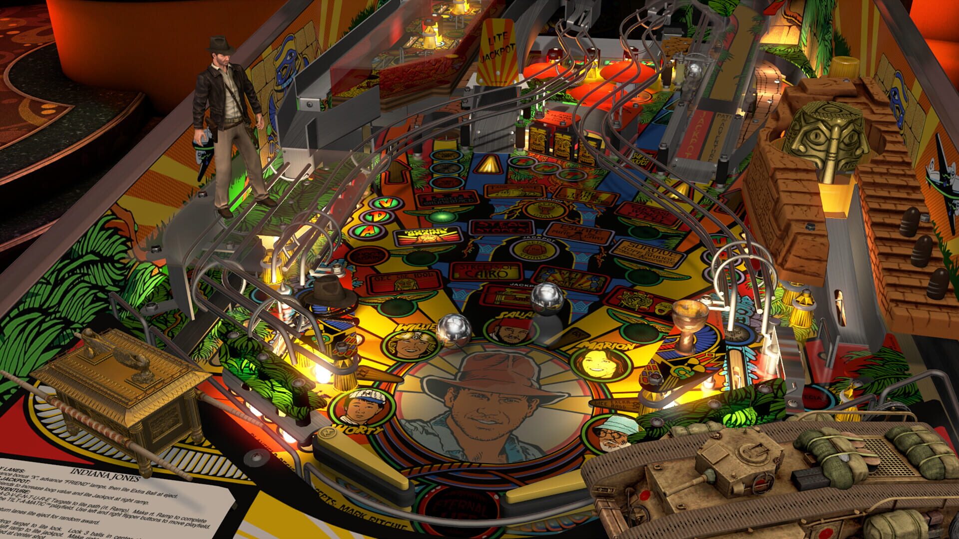Pinball FX3: Indiana Jones - The Pinball Adventure screenshot 1