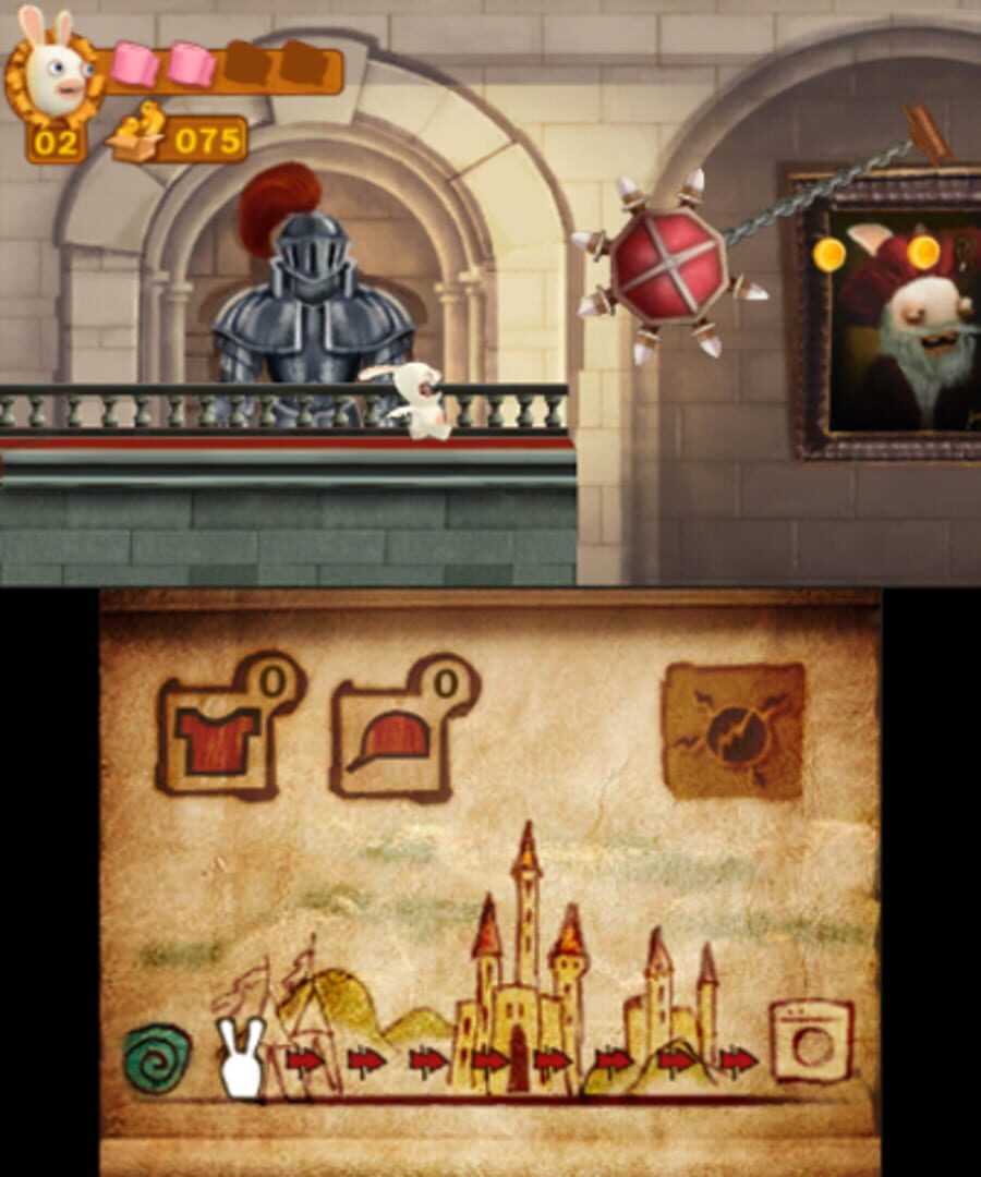 Rabbids Travel in Time 3D screenshot 3