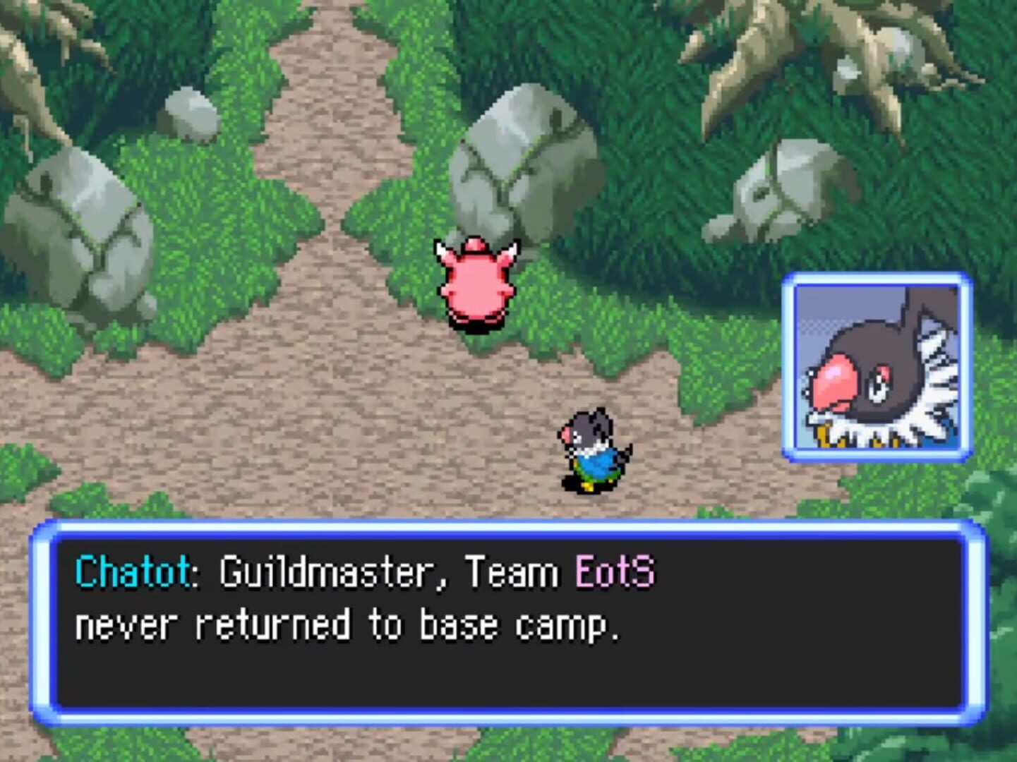 Pokémon Mystery Dungeon: Explorers of the Spirit screenshot 1