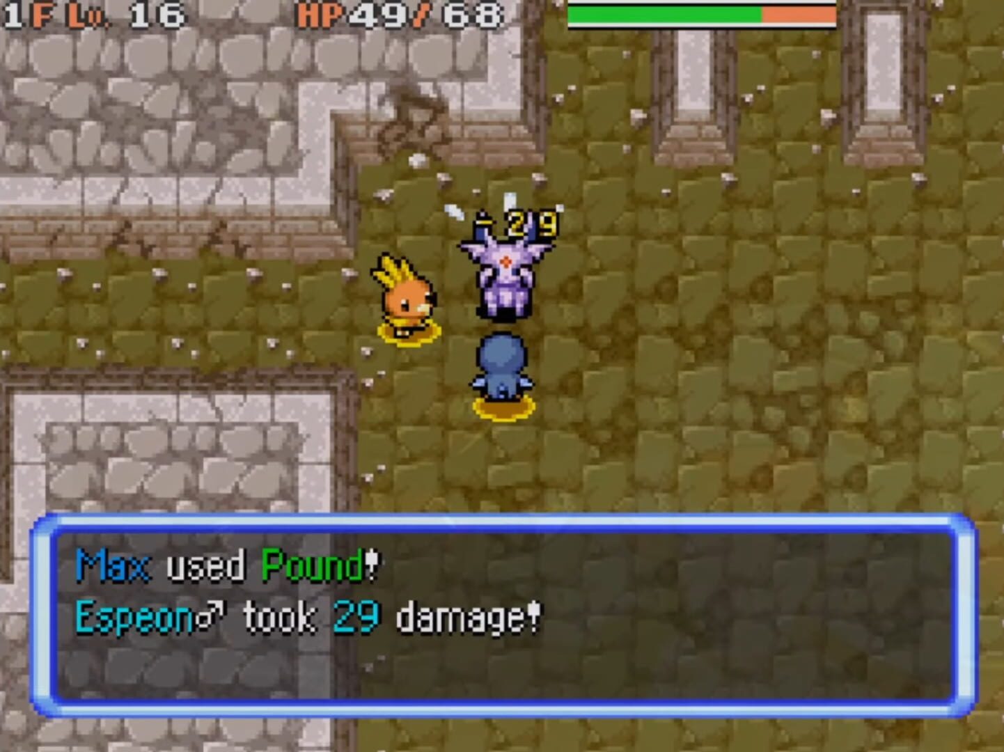 Pokémon Mystery Dungeon: Explorers of the Spirit screenshot 2