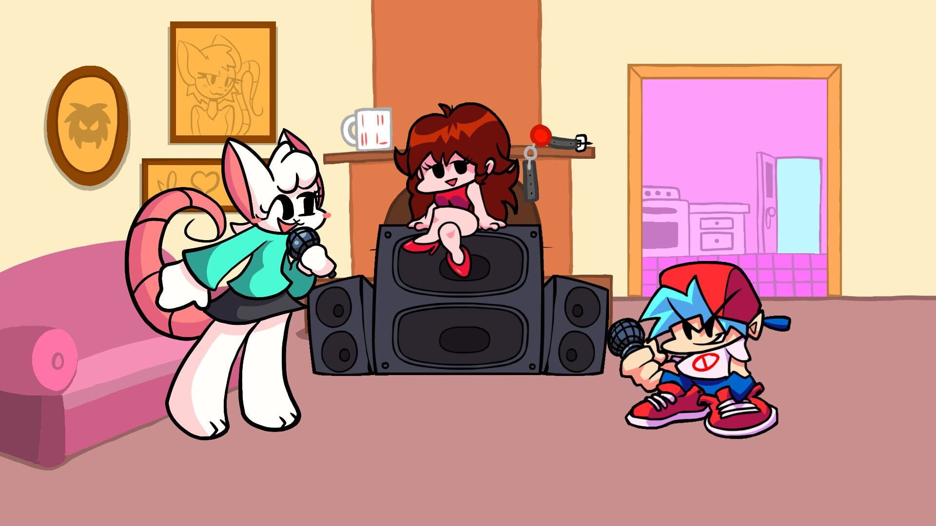 Friday Night Funkin': vs. Reggie the Rat screenshot 1