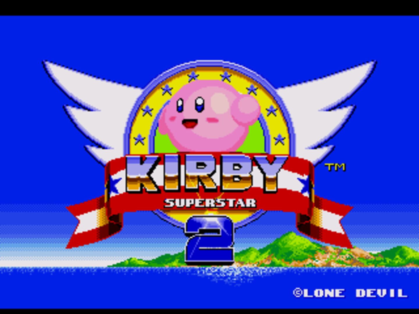 Kirby in Sonic the Hedgehog 2 screenshot 1