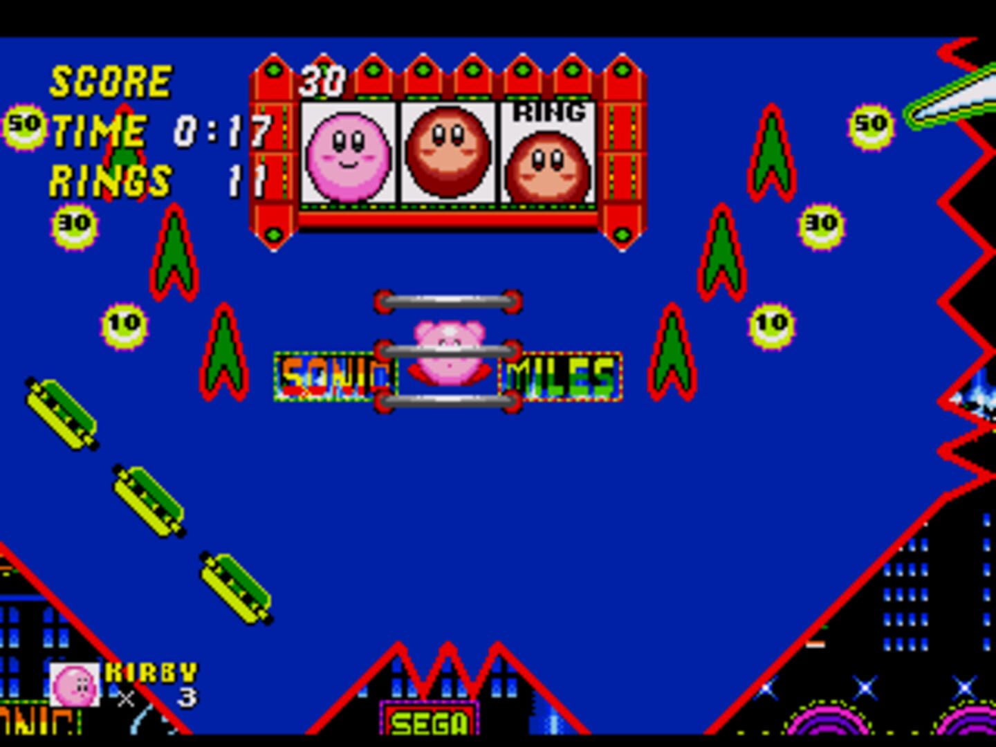 Kirby in Sonic the Hedgehog 2 screenshot 4