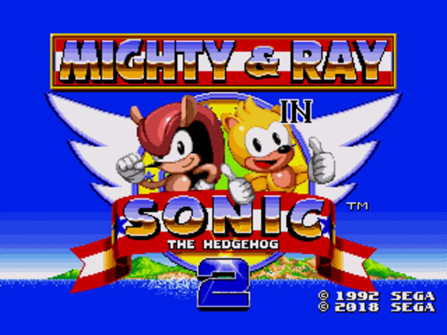 Mighty & Ray in Sonic the Hedgehog 2 screenshot 1