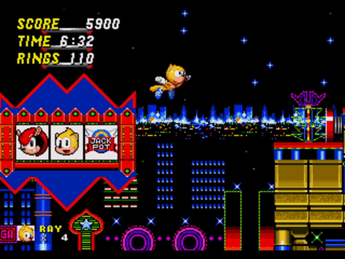 Mighty & Ray in Sonic the Hedgehog 2 screenshot 3