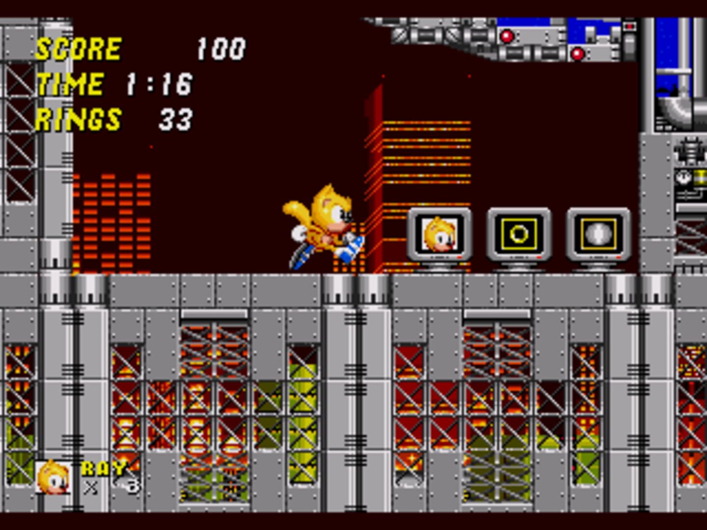 Mighty & Ray in Sonic the Hedgehog 2 screenshot 5