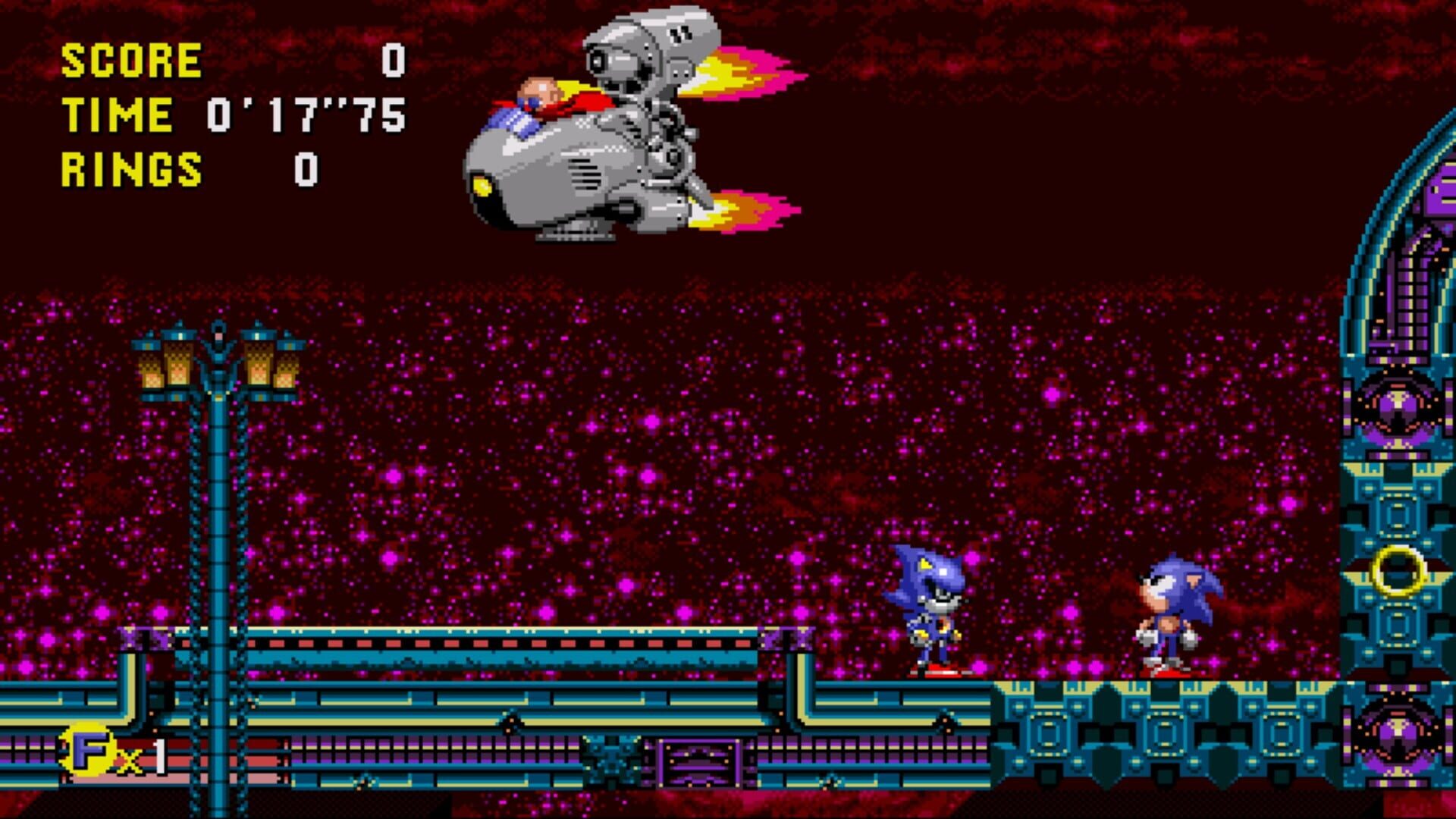 Sonic CD: Episode Metal screenshot 2