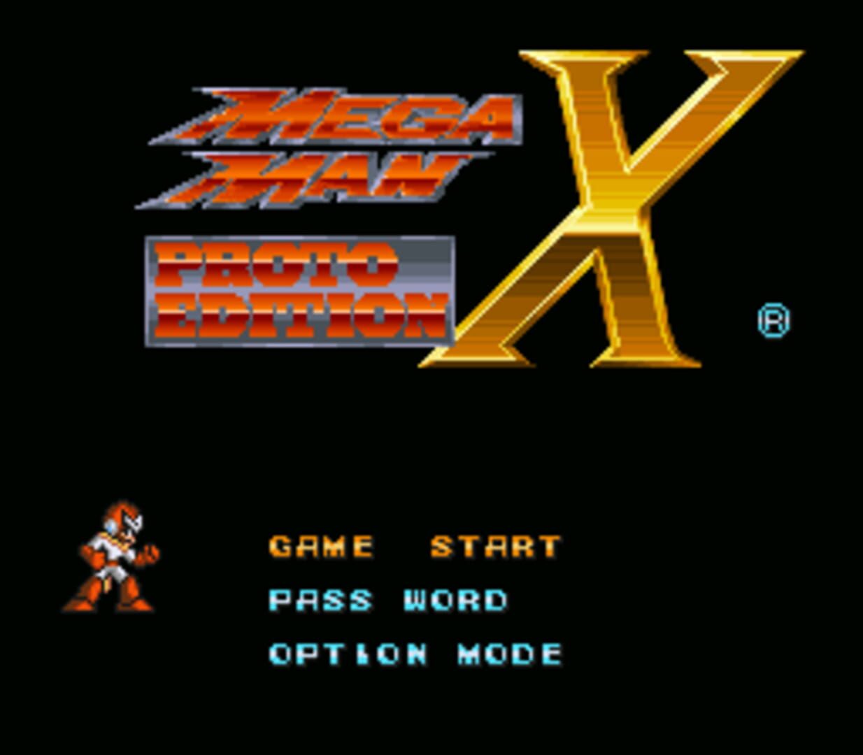 Mega Man X: Proto Edition screenshot 1