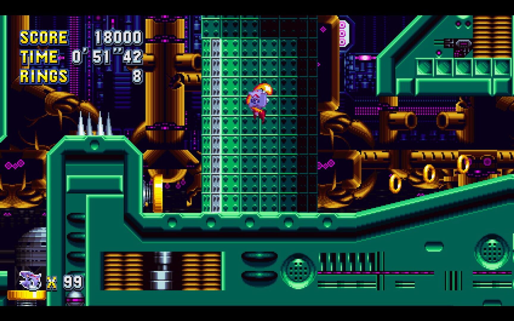 Sonic Mania: Blazey Mix Plus Moveset! screenshot 7